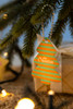 CreaFelt Key Xmas egyedi karácsonyi kulcstartó, csillag (AP716924)