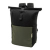 Újrahasznosított vászon rolltop hátizsák (AP800132)