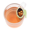 Teaszűrő klipszes tartóval, rozsdamentes acél (AP800188)