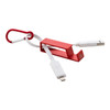 USB töltőkábel karabinerrel, mobiltartóval - AP864058
