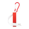 USB töltőkábel karabinerrel, mobiltartóval - AP864058