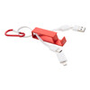 USB töltőkábel karabinerrel, mobiltartóval - AP864058