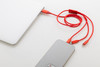 USB töltőkábel AP864059 – 3 az 1-ben, 100 cm