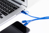 Kulcstartós USB töltőkábel – újrahasznosított (AP864127)