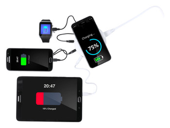 Mandux Vezeték Nélküli Töltő 3 USB Porttal