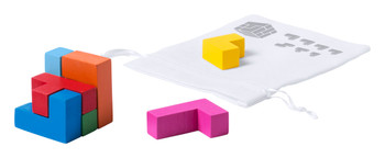 Jetex Fa Kirakós Kocka Non-woven Tasakban - Kreatív Ajándék Jetex Fa Kirakós Kocka Non-woven Tasakban - Kreatív Ajándék