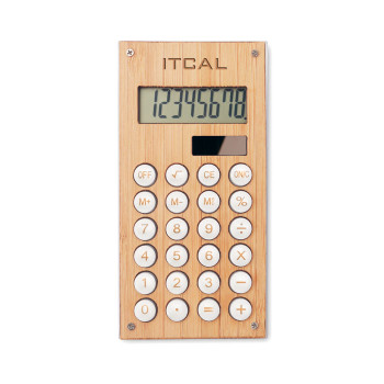 CALCUBAM Bambusz Számológép – Fenntartható és Stílusos