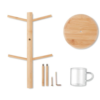 BOROCUPS Bambusz Bögrekészlet – Modern & Stílusos BOROCUPS Bambusz Bögrekészlet – Modern & Stílusos