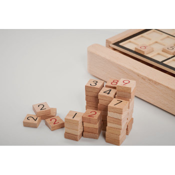 SUDOKU Fa Társasjáték – Elegáns és Oktató