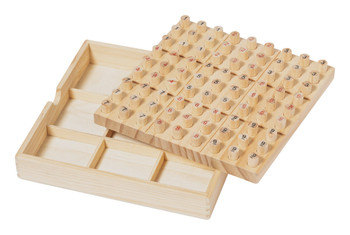 Fa Sudoku Ügyességi Játék – 81 Elemmel és 10 Kártyával  