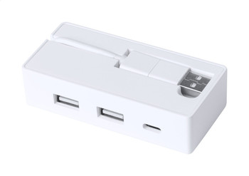 Nofler Újrahasznosított USB Hub: USB és USB-C Portokkal