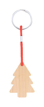 Matcher karácsonyi rénszarvas kulcstartó: bambusz design