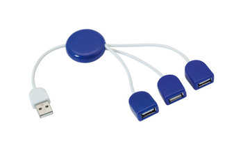 POD USB elosztó 3 porttal - Praktikus irodai eszköz  