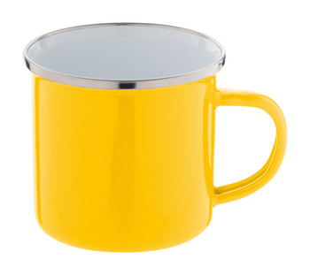 Stílusos Enavint zománcozott fém bögre - 300ml
