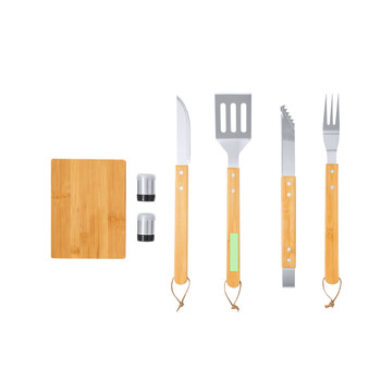 Grill Szett 7 Darabos Készlet Elegáns Tokban  