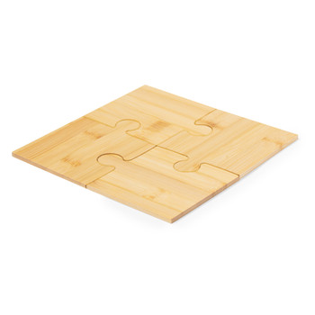 Mizar Bambusz Puzzle Alátét Szett - 4 Darab  