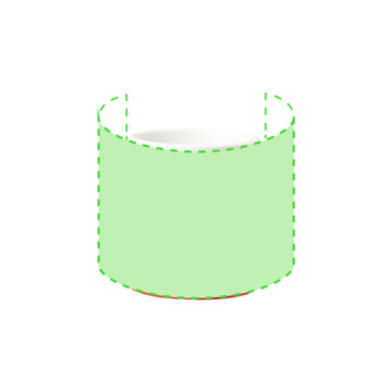 Lanteira Szublimációs Bögre 350 ml - Egyedi Reklámajándék