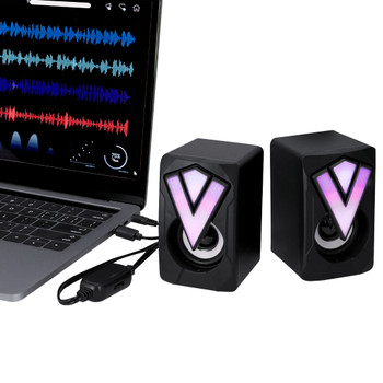 Alan Hangszóró Színes LED Fényekkel - 3W Teljesítmény