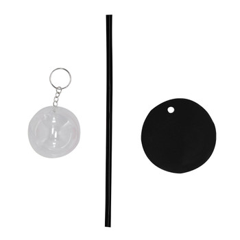 Mika újrafelhasználható szilikon szívószál és fedél