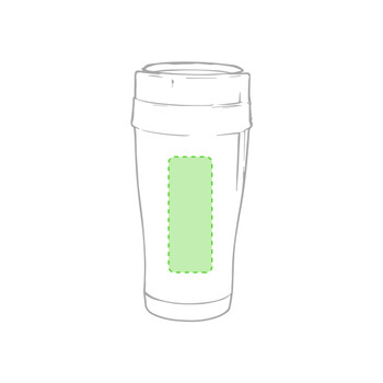 Fresno Heat Rozsdamentes Ivópohár 450 ml - Élénk színekben  