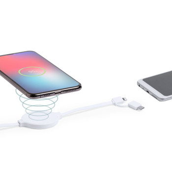 Pikat 5W Vezeték Nélküli Töltő – Micro USB, Type-C, Lightning  