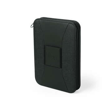 Surey Power Bank Folder: Vezeték Nélküli Töltés & Jegyzettömb  