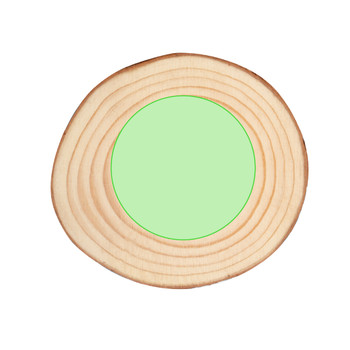 Természetes Fenyőfa Alátétek - Yantic 4 Darabos Szett  