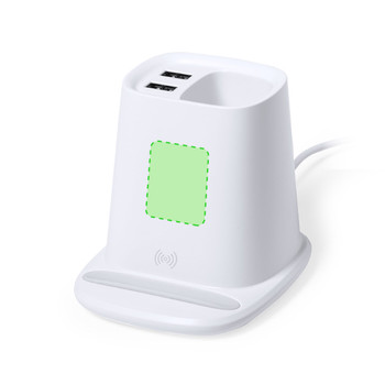 Pekon Többfunkciós Tolltartó: Vezeték nélküli Töltő és USB-Hub  