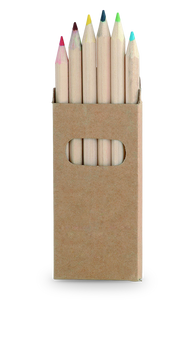 Lányok álma: Színes ceruzadoboz 6 színnel