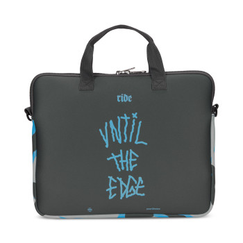 Szublimált, cipzáras neoprén laptop tok hordfüllel.