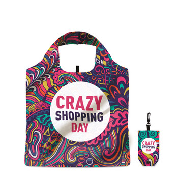 Összehajtható táska tokkal. Dupla rétegu fülek.