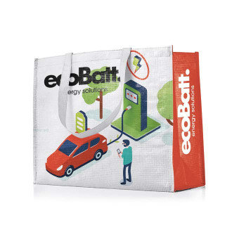 Fekvo formátumú bevásárlótáska: 42x32x16 cm.