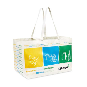 XXL, fekvo formátumú bevásárlótáska: 90x38x35 cm.