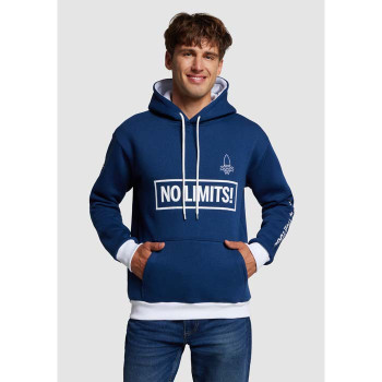 Zsebes kapucnis pulóver 320 g/m² PES-pamut