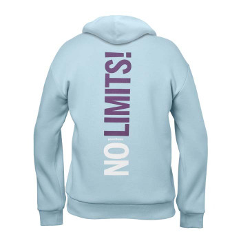 Zsebes kapucnis pulóver 320 g/m² PES-pamut