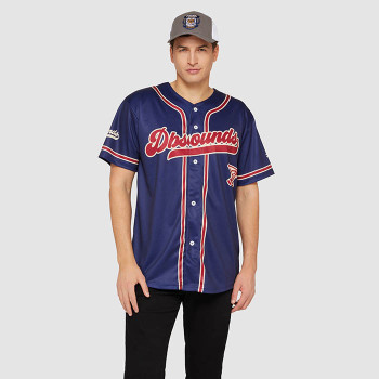 Szublimált baseball mez 180gsm