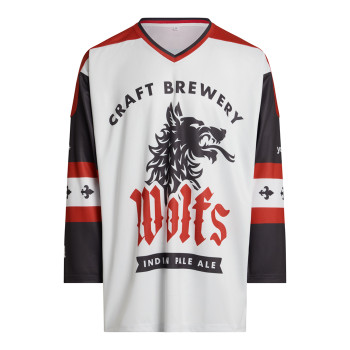 Jégkorong mez V-nyakkal, 220 g/m²