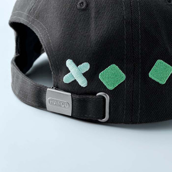 6 paneles, fésült nehéz pamut sapka