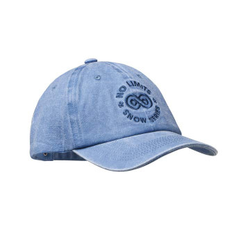 Koptatott pamut twill, megerősítés nélküli, 6 paneles sapka.