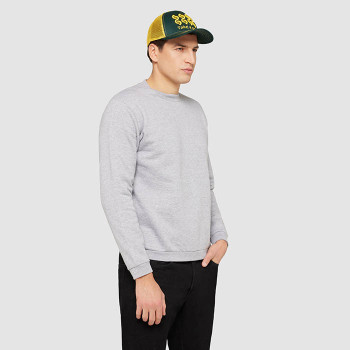 6 paneles, rPET, közepes profilú kamionos sapka.