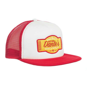 Magas (9 cm), 5 paneles, habszivacs, lapos ellenzős sapka.