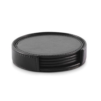 POSA SET 4 db-os PU poháralátét készlet (MO2615)