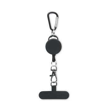 RETRO visszahúzható telefontartó (MO2630) - karabiner