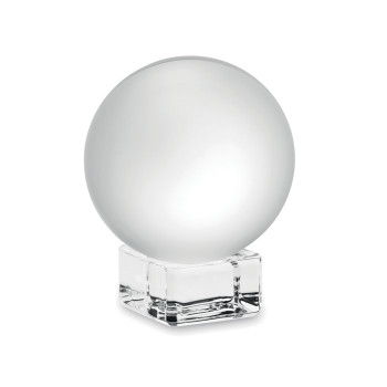 GLASSWARD Gömb üveg díj/emlékplakett MO2655
