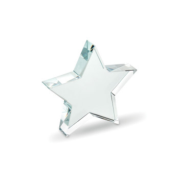 STARWARD Csillag üveg díj - emlékplakett MO2660
