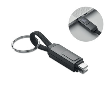 KEYSTO 60W C-C töltőkábel kulcstartó (MO2682)