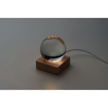 LIGHT LED üveggömb (MO2689) – USB, FSC papírnehezék
