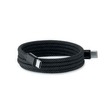 BRAID fonott mágneses C-C kábel RPET 60W (MO2778)
