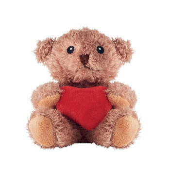 CUDDLE Plüss mackó szívvel (MO2802)