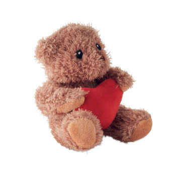CUDDLE Plüss mackó szívvel (MO2802)